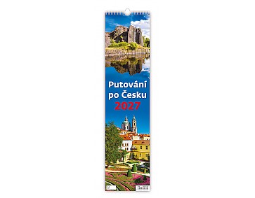 Nástěnný kalendář 2027 Helma - Putování po Česku - vázanka