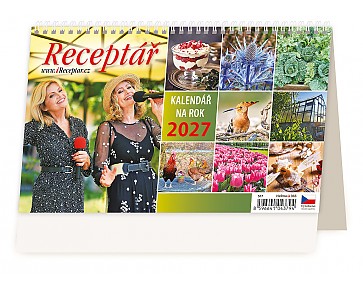 Stolní kalendář 2027 Helma - Receptář