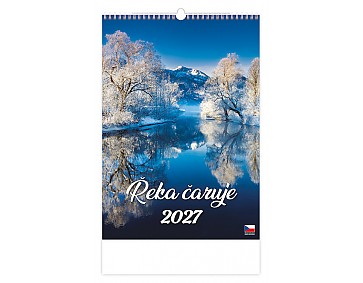 Nástěnný kalendář 2027 Helma - Řeka čaruje
