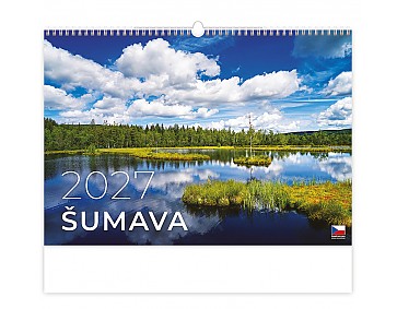 Nástěnný kalendář 2027 Helma - Šumava