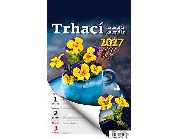 Nástěnný kalendář 2027 Helma - Týdenní trhací kalendář A5