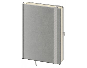 Linkovaný zápisník Print Pop L Grey