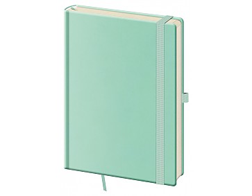 Linkovaný zápisník Print Pop L Light green