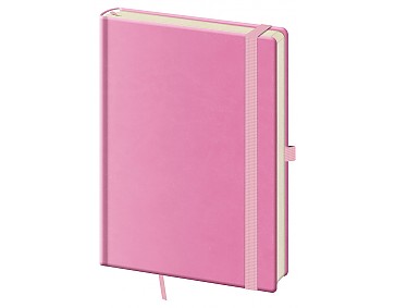 Linkovaný zápisník Print Pop L Pink