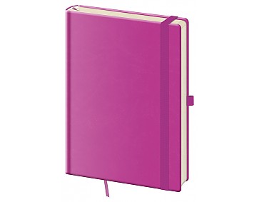Linkovaný zápisník Print Pop L VIolet