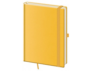 Linkovaný zápisník Print Pop L Yellow
