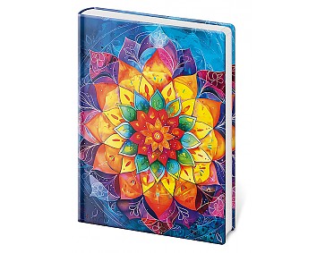 Linkovaný zápisník Vario L - Mandala
