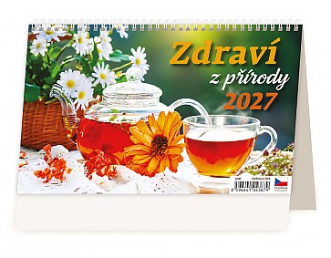 Stolní kalendář 2027 Helma - Zdraví z přírody – 14denní