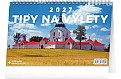 Stolní kalendář 2027 NOTIQUE - Tipy na výlety, 23,1 x 14,5 cm