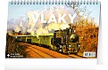 Stolní kalendář 2027 NOTIQUE - Vlaky, 23,1 x 14,5 cm