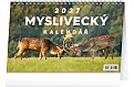 Stolní kalendář 2027 NOTIQUE - Myslivecký kalendář, 23,1 x 14,5 cm