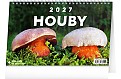 Stolní kalendář 2027 NOTIQUE - Houby, 23,1 x 14,5 cm