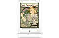 Nástěnný kalendář 2027 NOTIQUE - Alfons Mucha, 33 x 46 cm