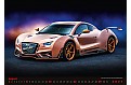 Nástěnný kalendář 2027 Helma - Cars
