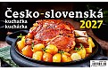 Stolní kalendář 2027 Helma - Česko-slovenská kuchařka