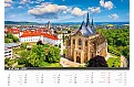 Nástěnný kalendář 2027 Helma - Česko mezi oblaky