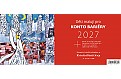 Stolní kalendář 2027 Helma - Kalendář Děti malují pro Konto Bariéry