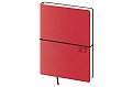 Denní diář 2027 Helma A5 Flexio červený s gumičkou