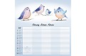 Nástěnný kalendář 2027 Helma - Family Planner