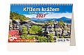 Stolní kalendář 2027 Helma - Křížem krážem Českou republikou