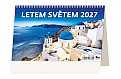 Stolní kalendář 2027 Helma - Letem světem