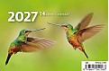 Stolní kalendář 2027 Helma - Plánovací MINI 14denní kalendář