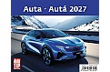 Stolní kalendář 2027 Helma Minimax - Auta