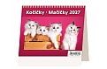 Stolní kalendář 2027 Helma Minimax - Kočičky / Mačičky