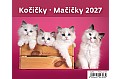 Stolní kalendář 2027 Helma Minimax - Kočičky / Mačičky