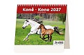 Stolní kalendář 2027 Helma Minimax - Koně / Kone