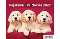 Stolní kalendář 2027 Helma Minimax - Pejskové Psíčkovia