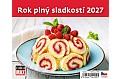 Stolní kalendář 2027 Helma Minimax - Rok plný sladkostí