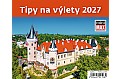 Stolní kalendář 2027 Helma Minimax - Tipy na výlety