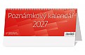 Stolní kalendář 2027 Helma - Poznámkový kalendář OFFICE