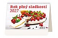 Stolní kalendář 2027 Helma - Rok plný sladkostí