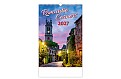 Nástěnný kalendář 2027 Helma - Romantic Corners