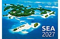 Nástěnný kalendář 2027 Helma - Sea