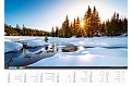 Nástěnný kalendář 2027 Helma - Šumava
