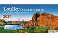 Stolní kalendář 2027 Helma - Plánovací kalendář Toulky Českou republikou