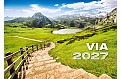 Nástěnný kalendář 2027 Helma - Via