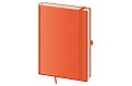Tečkovaný zápisník Print Pop L Orange (čtverečkovaný)