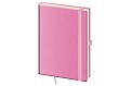 Tečkovaný zápisník Print Pop L Pink (čtverečkovaný)