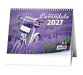 Stolní kalendář 2027 - Levandule