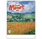 Nástěnný kalendář 2027 NOTIQUE - Claude Monet, 48 x 56 cm
