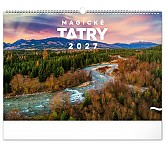 Nástěnný kalendář 2027 NOTIQUE - Magické Tatry, 48 x 33 cm