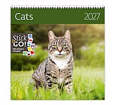 Nástěnný kalendář 2027 Helma - Cats