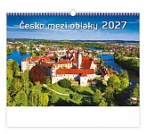 Nástěnný kalendář 2027 Helma - Česko mezi oblaky