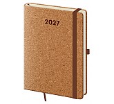 Denní diář 2027 Helma A5 Cork s poutkem