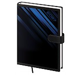 Denní diář 2027 Helma A5 Tone s magnetem modrý