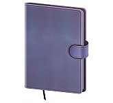 Týdenní diář A5 Flip Double Violet